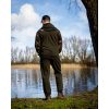 Fox LW Khaki-Camo Split Zip Hoody Zip Hooded Sweatshirt M