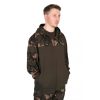 Fox LW Khaki-Camo Split Zip Hoody Zip Hooded Sweatshirt M