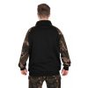 Fox LW Black-Camo Zip Pullover S