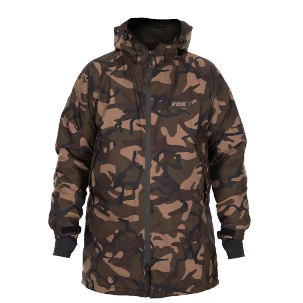 Fox Camo Sherpa Tec 3/4 Jacket LTD Thermo Jacket 3XL