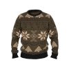 Fox Festive Jumper Knitted Sweater XL