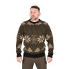 Fox Festive Jumper Knitted Sweater XL