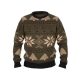 Fox Festive Jumper Knitted Sweater 3XL