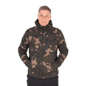 Fox Camo Full Zip Prem Sherpa 310 Hoodie Sweater M