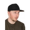 Black/Camo Flat Peak Snapback Cap Black / Camo Snapback hat