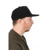 Black/Camo Flat Peak Snapback Cap Black / Camo Snapback hat