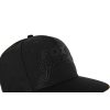 Black/Camo Flat Peak Snapback Cap Black / Camo Snapback hat