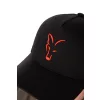 Fox Collection Black-Orange Trucker Cap
