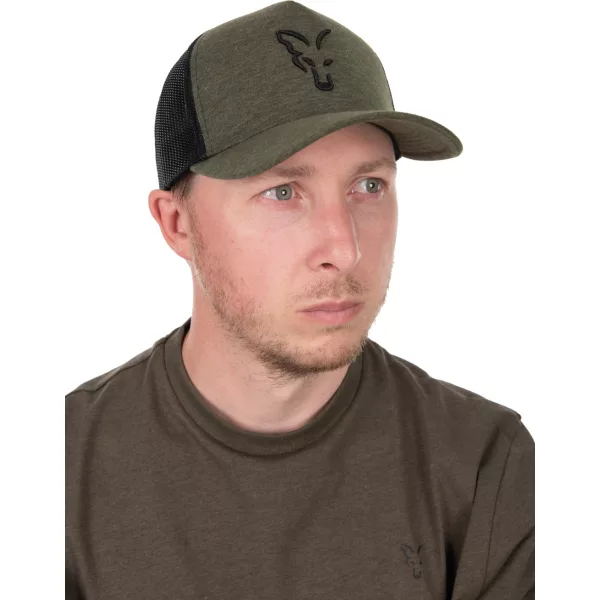 Fox Collection Green-Black Trucker Cap