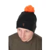 Fox Collection Bobble Hat Black-Orange Bobble Hat