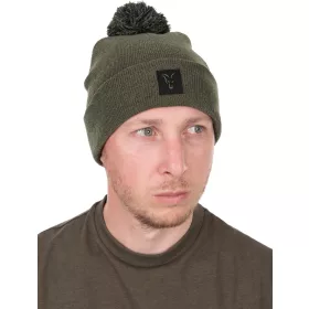 Fox Collection Bobble Hat Green-Black Bobble Hat