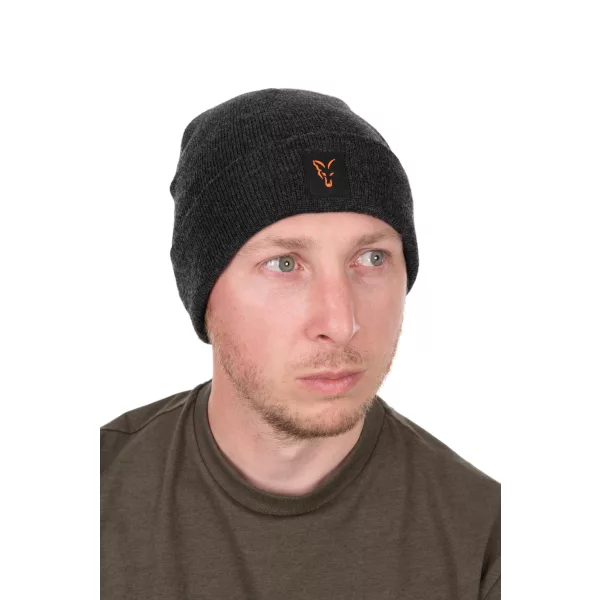Fox Collection Beanie Black-Orange Beanie