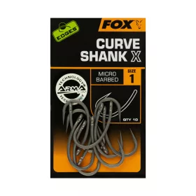 Fox EDGES™ Curve Shank X Size 1 Hook