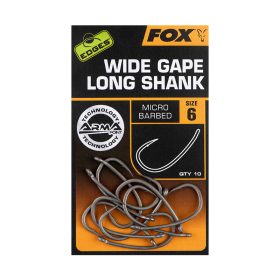 Fox Edges Armapoint 7 Barbed, Eyed Carp Hook 10 pcs