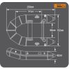 Fox EOS 250 Boat 2.5m inflatable Boat - Slat Floor