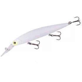   Major Craft Ceana Jerkbait 110SPM Middle 11cm 17gr #004 Yellow Cheek Pearl White Floating Wobbler