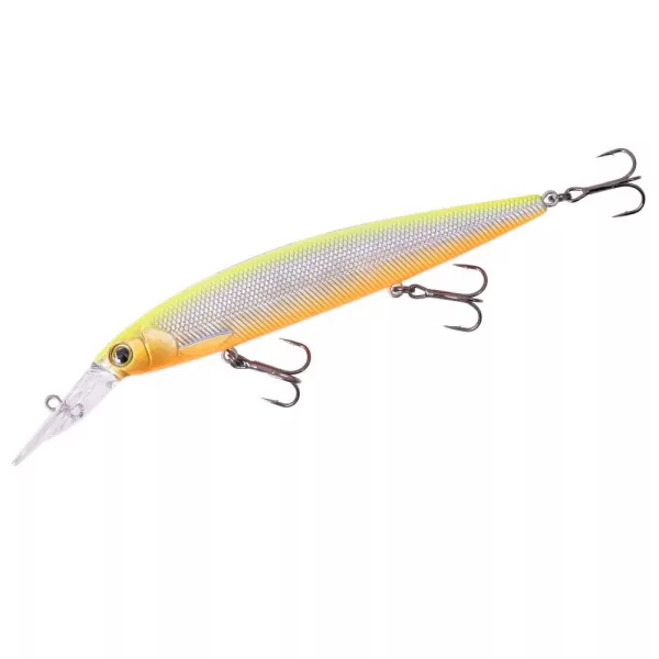 Major Craft Ceana Jerkbait 110SPM Middle 11cm 17gr #012 Chartreuse Floating Wobbler