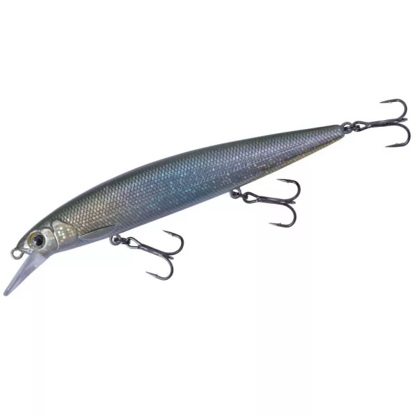 Major Craft Ceana Jerkbait 110SPS Shallow 11cm 16gr #002 Green Back Silver Floating Wobbler