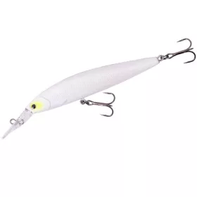   Major Craft Ceana Jerkbait 90SPM Middle 9cm 11gr #004 Yellow Cheek Pearl White Floating Wobbler