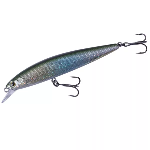 Major Craft Ceana Jerkbait 90SPS Shallow 9cm 10gr #002 Green Back Silver Floating Wobbler