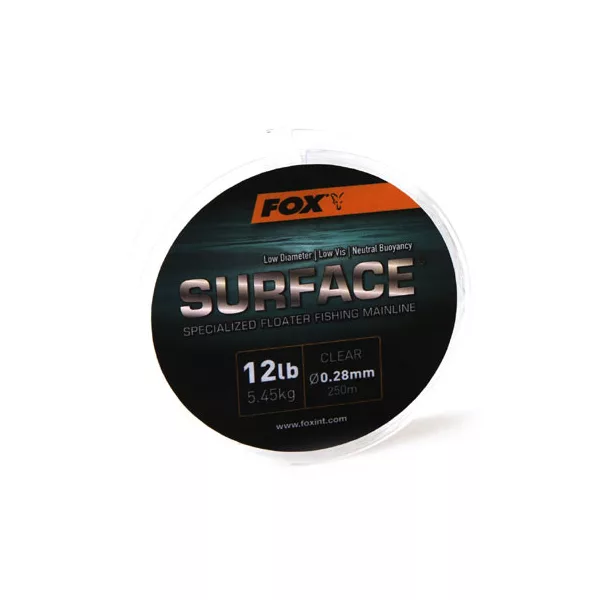 Fox Surface™ Floater Mainline - Clear 15lb/0.30mm Monofilament line