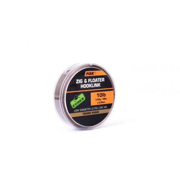 Fox EDGES™ Zig & Floater Hooklink 10lb - 0.26mm x100m