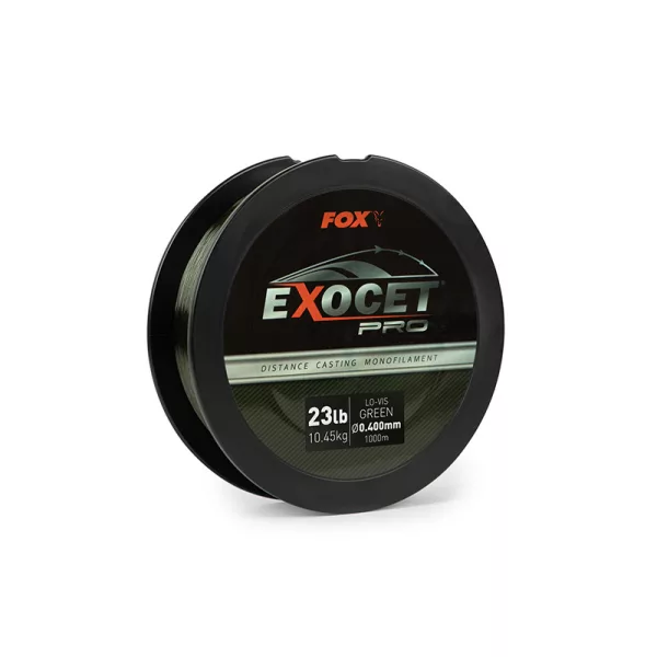 Fox Exocet Pro Mono 1000m 0.400mm Monofilament Mainline