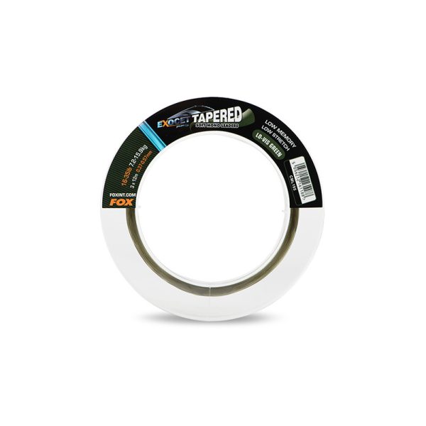 Fox Exocet Pro 0.33-0.50mm Monofilament Tapered Leader Line 3x12m