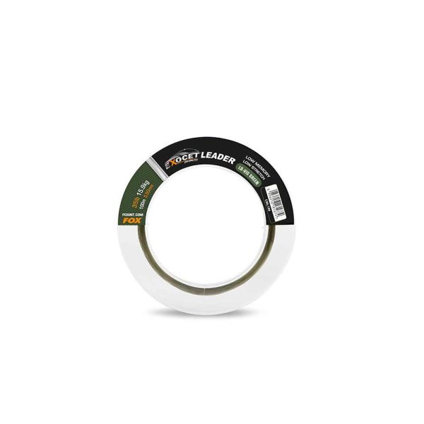 Exocet Pro (Low vis green) Leader 45lb (20.5kg) 0.60mm x 100m