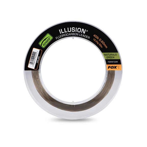 Fox Illusion Leader Natural Green Fluorocarbon Leader Line 0.60mm 50m