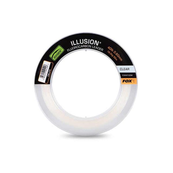 Fox Illusion Leader Clear Fluorocarbon Leader Line 0.60mm 50m