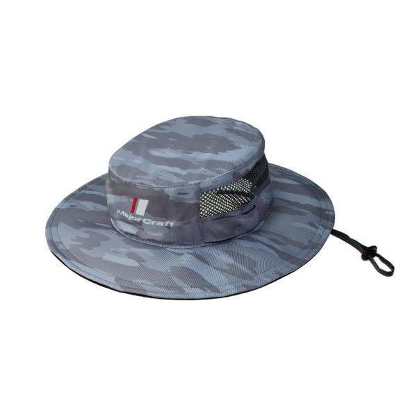 Major Craft UV Summer Hat Light Gray Fishing Hat