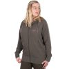 Fox WC Zipped Hoodie Zipper Green-Coloured Women's Hoodie M