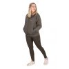 Fox WC Zipped Hoodie Zippered Green-Mauve Women's Hooded Pullover L