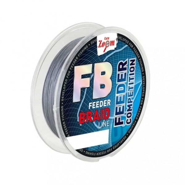 Feeder Competition FC Feeder Braided Line, o 0.08 mm, 100 m, 4.5 kg, light grey