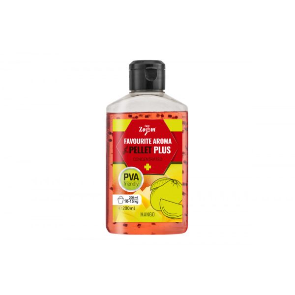 Carp Zoom Favourite Mango Liquid Flavour with Pellets 200ml