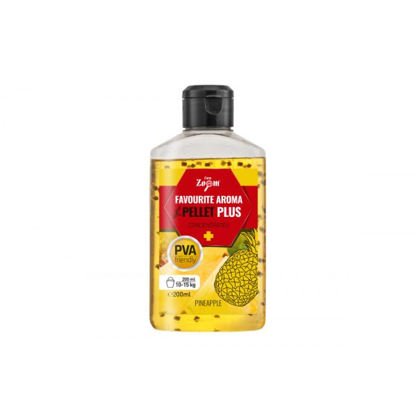 Carp Zoom Favourite Pineapple Liquid Flavour with Pellets 200ml