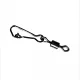 Carp Zoom CZ Swivel with hook snap, #4, 10 pcs