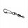 Carp Zoom CZ Swivel with hook snap, #6, 10 pcs