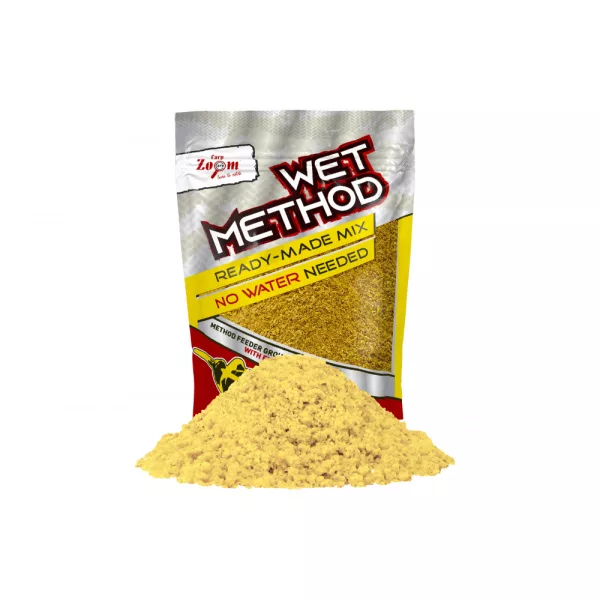 Carp Zoom Wet Sweet Apricot Method Pre-mixed Groundbait 850gr