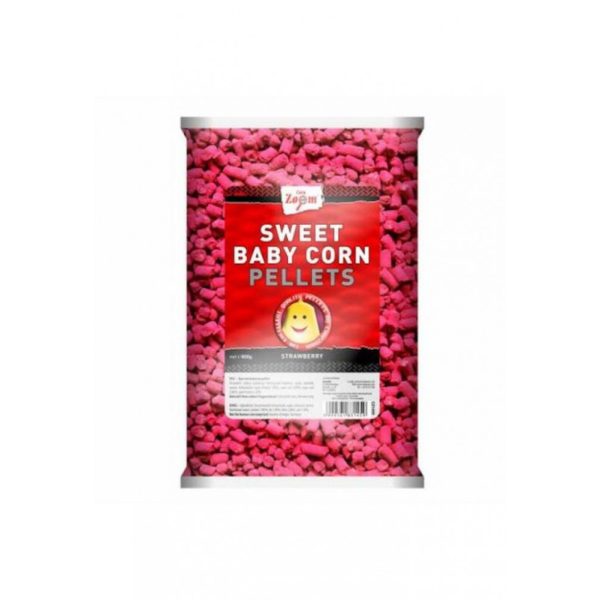 Carp Zoom CZ Baby corn pellets, strawberry, 800 g