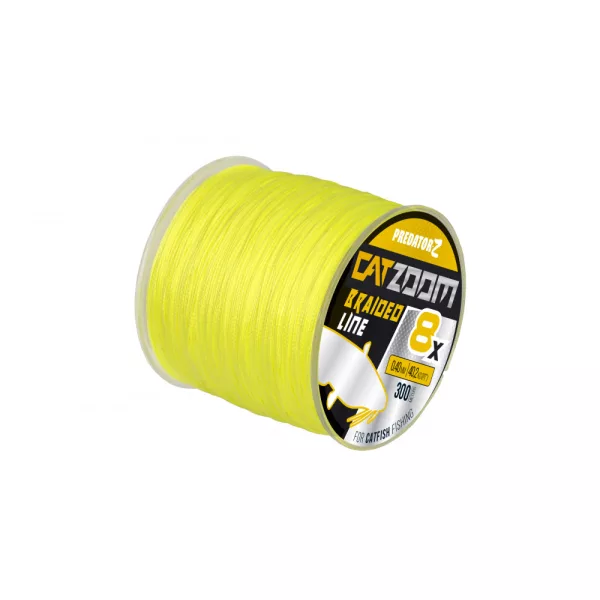 Predator Z CatZoom 8X Fluo Green 300m 0.50mm Predator Braided Mainline