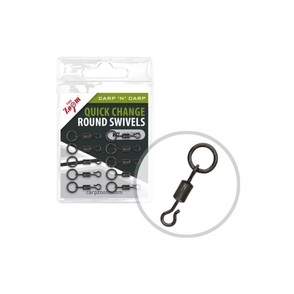 Carp Zoom Quick Change Round 7 Swivel 10pcs
