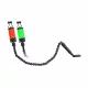 Carp Zoom CZ Heavy Chain-B Bite chain bite indicator, fluo green