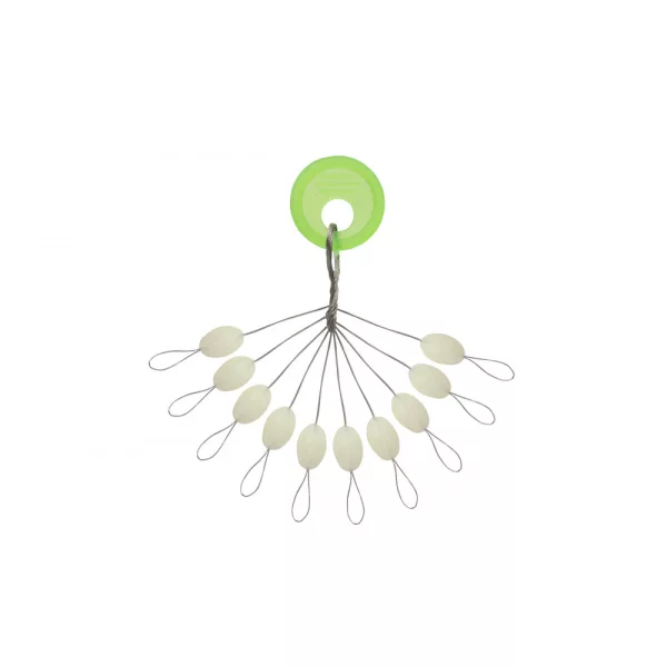 Predator Z 5x7mm Fluorescent Rubber Stopper 10 pcs