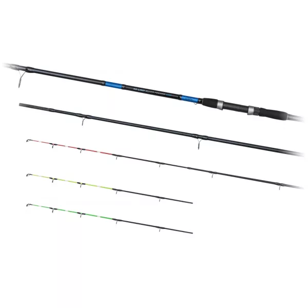 Feeder Competition No Limit River 3,90m 100-350gr 3+3 Section Feeder Rod