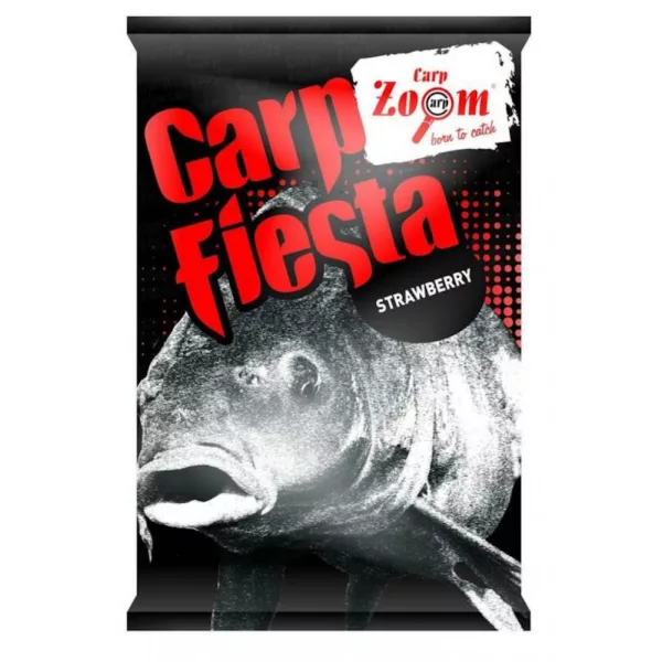 Carp Zoom CZ Carp Fiesta groundbait, strawberry, 1kg