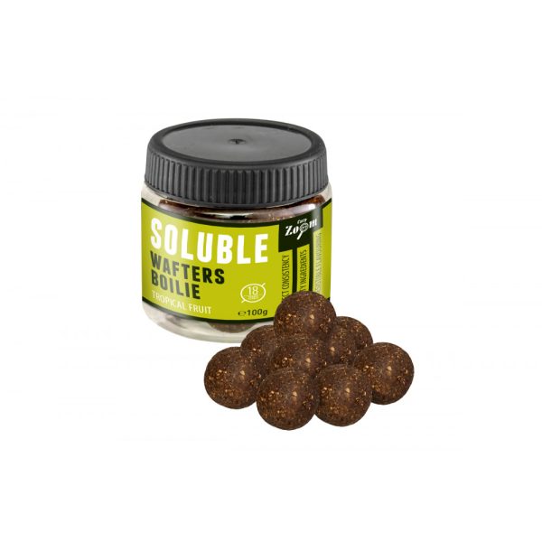 Carp Zoom Tropical Fruit White 22mm Soluble Wafters 100gr