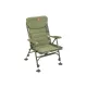 Carp Zoom Recliner Comfort Camou-Fleece Fishing Armchair 56x46x42cm