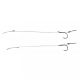 Feeder Competition FC FC-545 method pre-tied hook braided, 8 cm, #8; 10 mm; o0.14 mm, 2 pcs